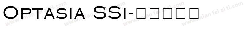 Optasia SSi字体转换